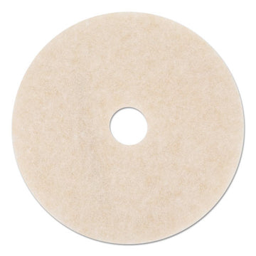 3M™ Ultra High-speed Topline Floor Burnishing Pads 3200, 24" Diameter, White-amber, 5-carton freeshipping - TVN Wholesale